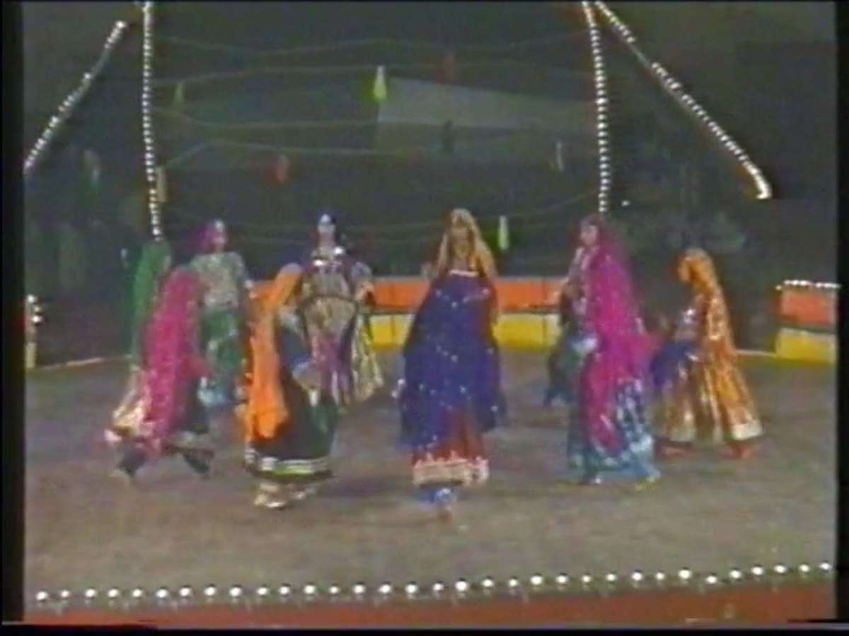 Folk dance, festival programme