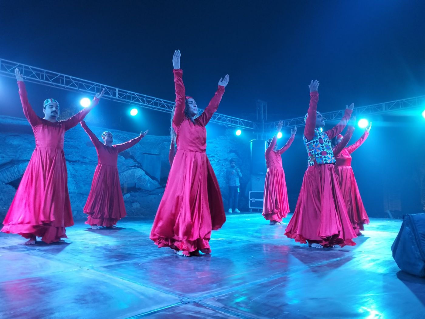 Dance at a heritage festival