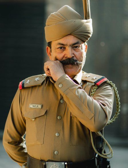 The Kotwal, costumed historical character