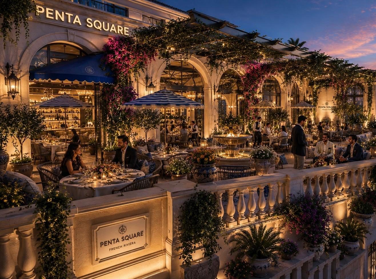 Penta Sky rooftop restaurants